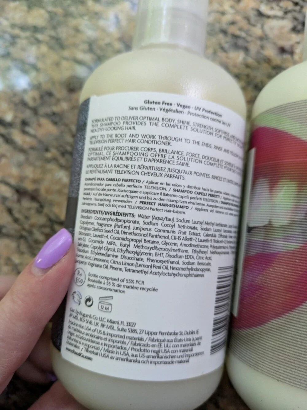 R+Co Television Perfect Hair Shampoo & Conditioner Set - White